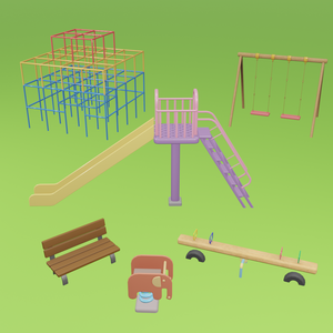 Cute Park Set　キュート公園セット