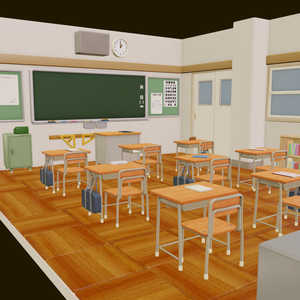 Cute Classroom Set　キュート教室セット
