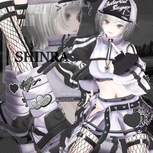 【15アバター対応】Pixel Sugar - ﾋﾟｸｾﾙ･ｼｭｶﾞｰ【Costume】 缩略图 16
