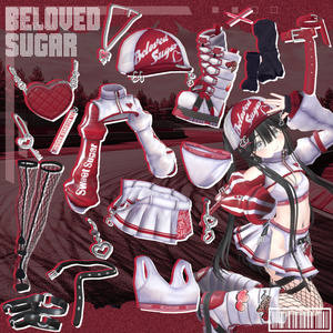 【15アバター対応】Pixel Sugar - ﾋﾟｸｾﾙ･ｼｭｶﾞｰ【Costume】 缩略图 2