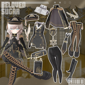 【15アバター対応】Noir Parade - ﾉﾜｰﾙ･ﾊﾟﾚｰﾄﾞ ｰ【Costume】 缩略图 2