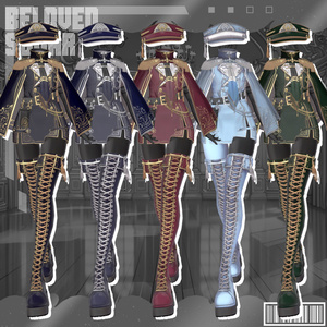 【15アバター対応】Noir Parade - ﾉﾜｰﾙ･ﾊﾟﾚｰﾄﾞ ｰ【Costume】 缩略图 5