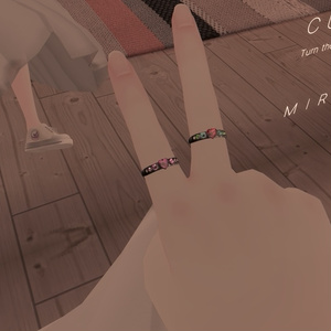 【VRChat】anko_ring1【10種宝石マテリアル付】 缩略图 3
