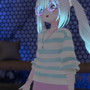 【VRChat】snow_necklace【particle付】 缩略图 5