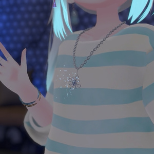 【VRChat】snow_necklace【particle付】 缩略图 4