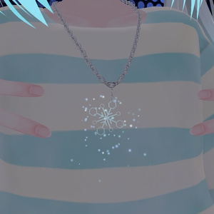 【VRChat】snow_necklace【particle付】 缩略图 3
