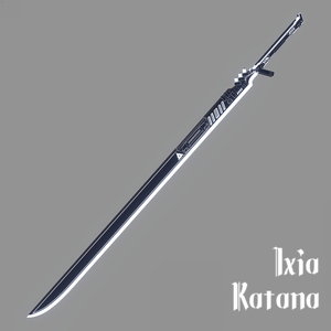 Ixia-Katana【オリジナル3Dモデル】