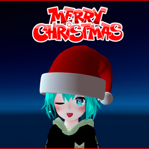 [サンタの帽子] Santa's Cap [Dynamic Bones].