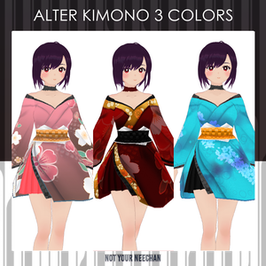 ALTER Kimono style 3 colors