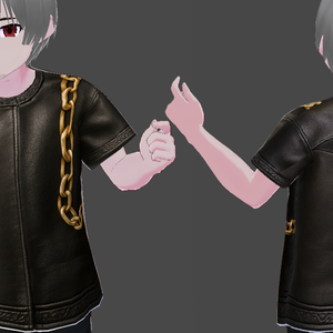 ⚔️Bad Boy Collection – 4 Rebel Shirts for Avatars (Masculine VTuber Wear)
