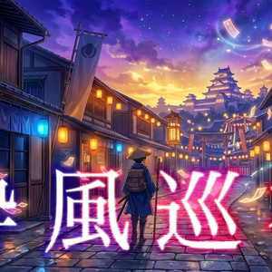 Drunken Pilgrimage | Japanese-style Fantasy BGM | Retro RP...