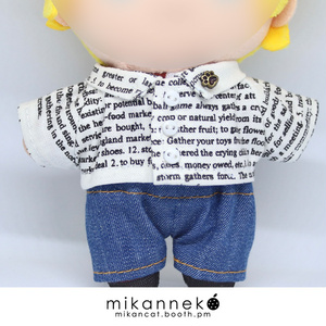 ちびぬいデニムパンツ♡オーダーページ ちびぬい 服 衣装 関西ジャニ博 デニムつなぎ 【オーダーページ