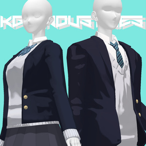 制服ブレザー（スキニング済）