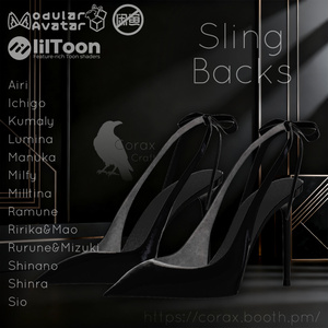 ⌜⌜⌜Sling Backs⌟⌟⌟↓⌜⌜⌜16アバター対応⌟⌟⌟ 缩略图 2