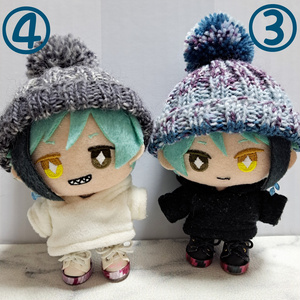 ぬい服 節分 赤鬼 青鬼 セット 10cm 12cm サイズ - KIKI96 - BOOTH