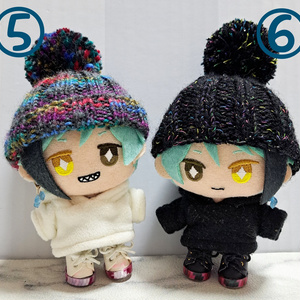 ぬい服 節分 赤鬼 青鬼 セット 10cm 12cm サイズ - KIKI96 - BOOTH