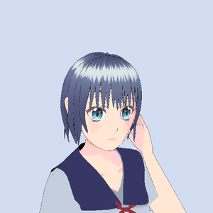 オリジナル3Dモデル「アカネ」