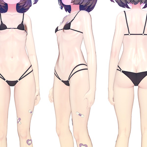 『Slim Body Texture』 『Chocolat-ショコラ』 HD 缩略图 3