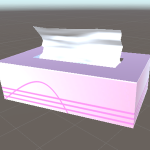 【3Dモデル】BOXティッシュ