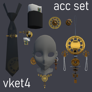 Vket4 Quantumist Market アクセサリーセット
