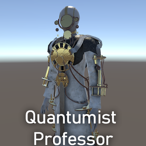 【VRChat想定】量子教 プロフェッサー階級 アバター