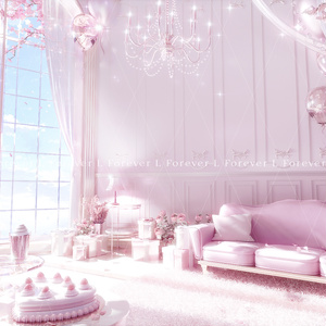 Sweet Event Room | Vtuber Background