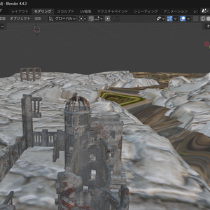 ※製作途中　原爆投下後の原爆ドーム周辺　*Work in progress: The area around the Atomic Bomb Dome after the bombing.