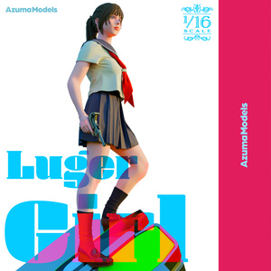 1/16 Luger Girl