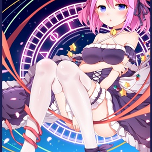 柊柚子 カードスリーブ 63mm×90mm 遊戯王 60枚入り CircleKOS