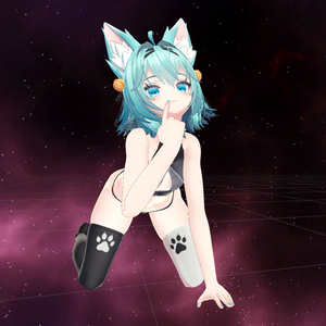 Rindo - Kneesocks Dual Color & Shimapan Pantsu | 竜胆 - ニーソックスデュアルカラー＆シマパンパンツ 缩略图 5
