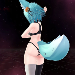Rindo - Kneesocks Dual Color & Shimapan Pantsu | 竜胆 - ニーソックスデュアルカラー＆シマパンパンツ 缩略图 7