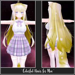 Colorful Hair for Moe | 萌えのカラフルヘア 缩略图 8