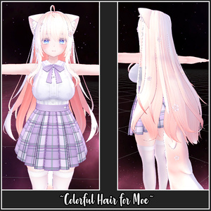 Colorful Hair for Moe | 萌えのカラフルヘア 缩略图 12