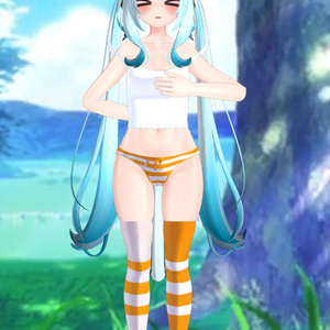 Maya - Colorful Kneesocks & Shimapan Pantsu | 舞夜 - カラフルニーソックス＆シマパンパンツ 缩略图 9