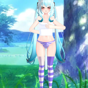 Maya - Colorful Kneesocks & Shimapan Pantsu | 舞夜 - カラフルニーソックス＆シマパンパンツ 缩略图 20