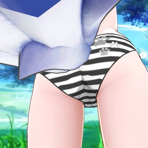 Colorful Shimapan Underwear for Mishe | ミーシェのカラフルしまぱん下着 缩略图 3