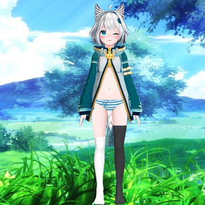Colorful Shimapan Underwear for Mishe | ミーシェのカラフルしまぱん下着 缩略图 8