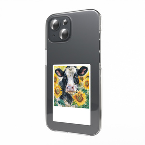 Sunflower and Cow Sticker ③