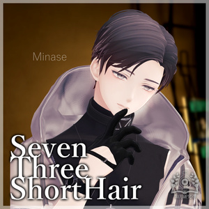 【アバター用髪型】SevenThreeShortHair【7アバター対応】 缩略图 5