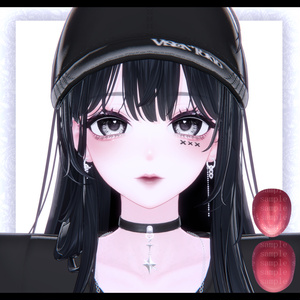 ⛓️GUILTYメイク⛓️Face Blendshape・Eye texture・Makeup等の豪華7点セット！～ギルティメイク～これ一つで誰でも罪な女になれる！海咲-Misaki-用 缩略图 12