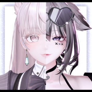 ⛓️GUILTYメイク⛓️Face Blendshape・Eye texture・Makeup等の豪華7点セット！～ギルティメイク～ルミナちゃん用 缩略图 4