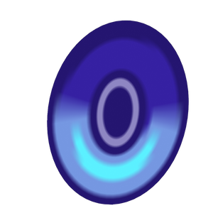 目のパーツ(青)