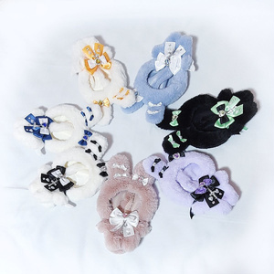 水色チュール］にじぱぺっと ぬい服 ぬい帽子 ヘッドドレス 10cm