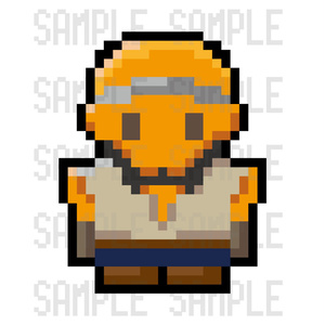 ドット絵素材・武器屋の親父