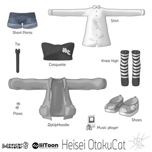 [ MameFriends ] Heisei OtakuCat 缩略图 2
