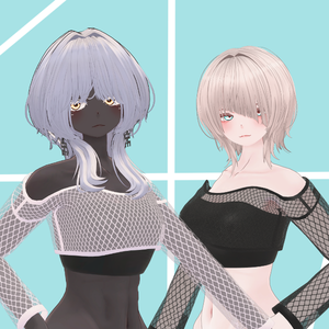 【仙猫_豺狼対応】フィッシュネットトップ【MA設定済み】v1.0
