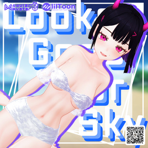 【VRChat想定】Looks Good For Sky【3D衣装】