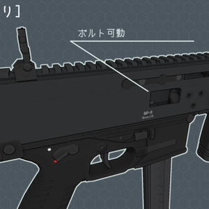 3Dモデル BP-9サブマシンガン キャリングバックパックセット 缩略图 5