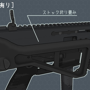 3Dモデル BP-9サブマシンガン キャリングバックパックセット 缩略图 6