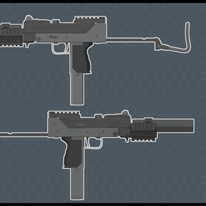 3Dモデル　M11 type-E サブマシンガン 缩略图 2